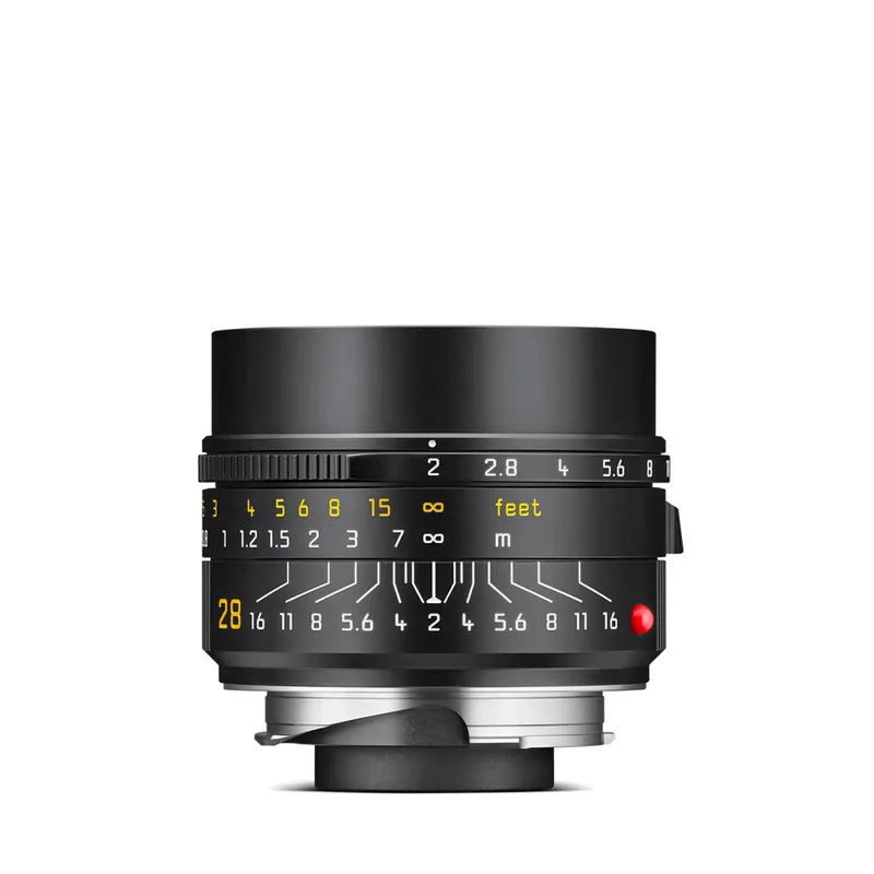 LEICA SUMMICRON-M 28MM F2 ASPH BLACK ANODIZED