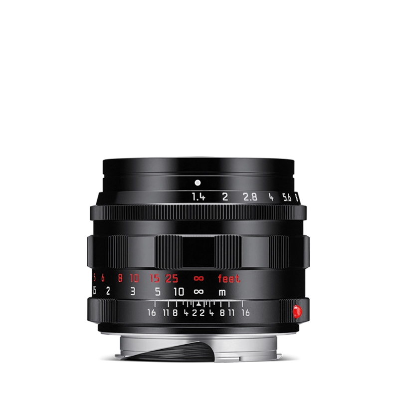 LEICA SUMMILUX-M 50MM F1.4 GLOSSY BLACK PAINT FINISH PRE-ORDER