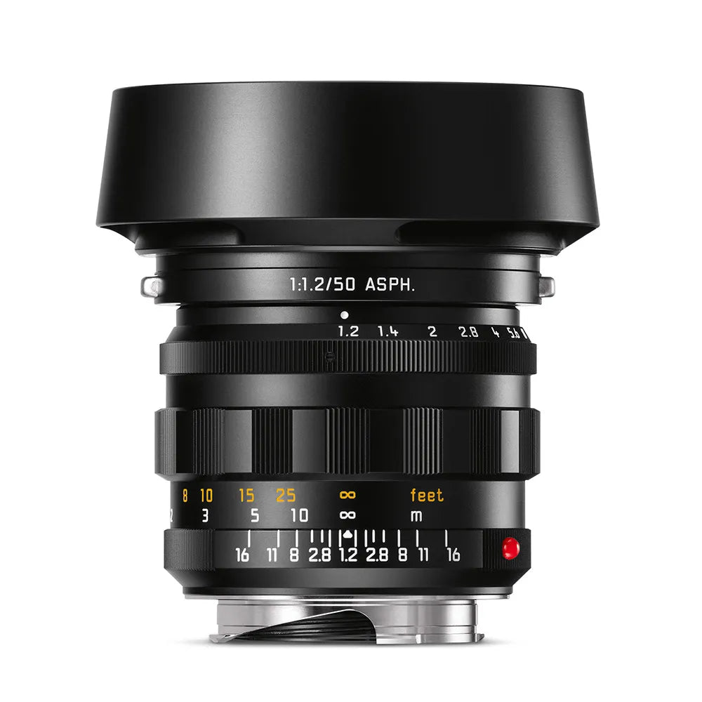 LEICA NOCTILUX-M 50MM F1.2 ASPH BLACK ANODIZED FINISH