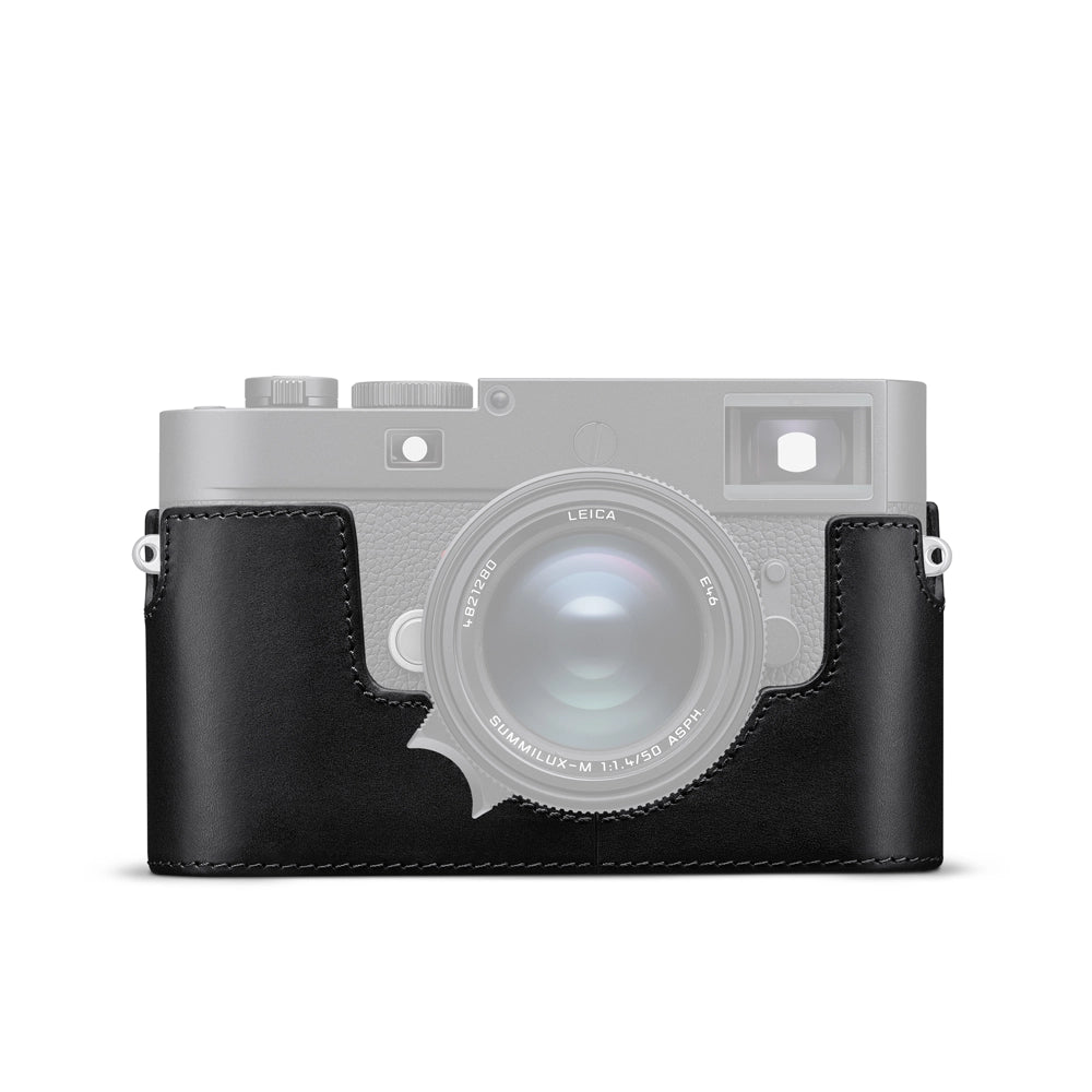 LEICA M11-D HALFCASE LEATHER BLACK PRE-ORDER