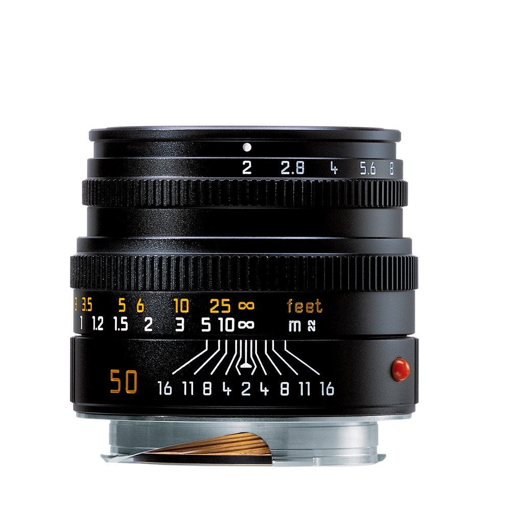 LEICA SUMMICRON-M 50MM F2 LENS BLACK