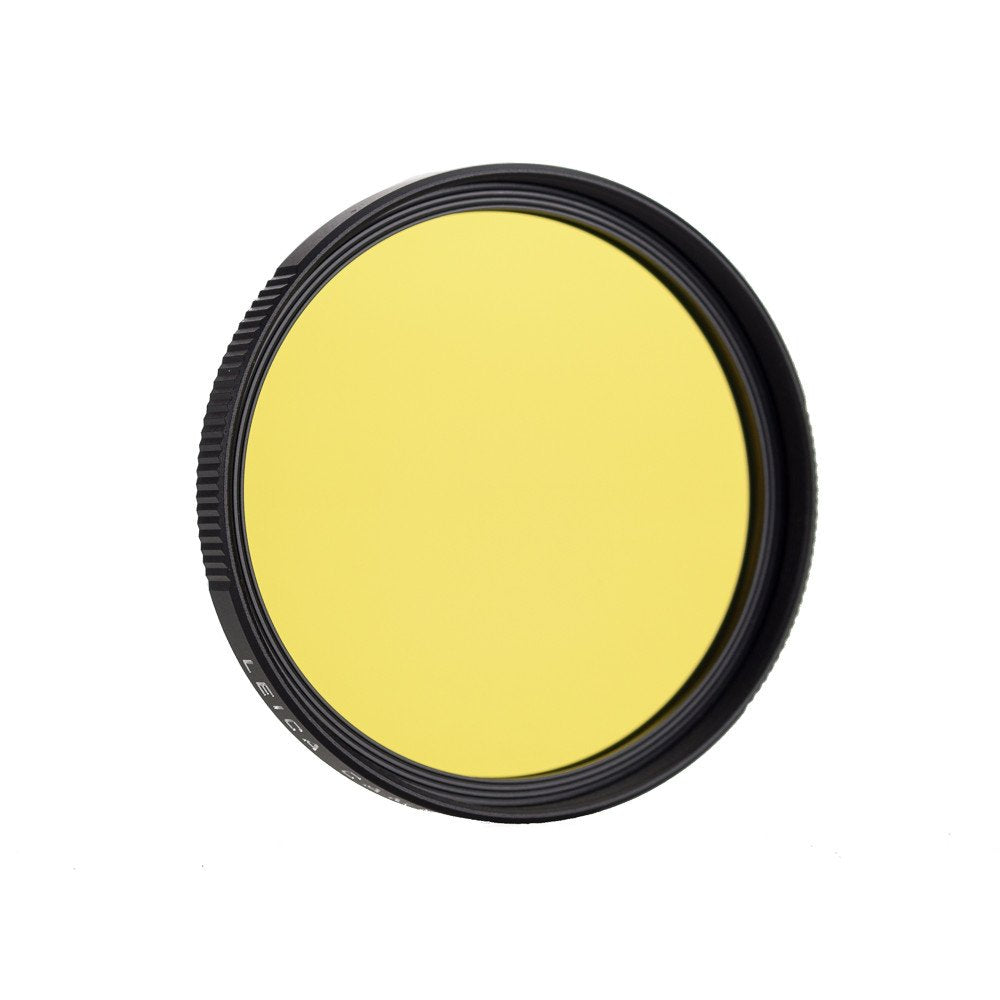 LEICA FILTER YELLOW E39 BLACK