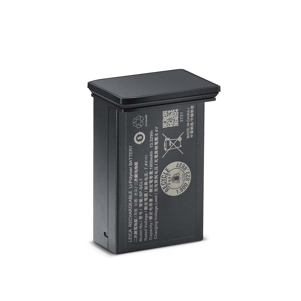 LEICA M11 LITHIUM ION BATTERY BP-SCL7 BLACK