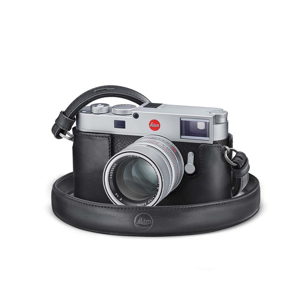 LEICA CARRING STRAP LEATHER BLACK