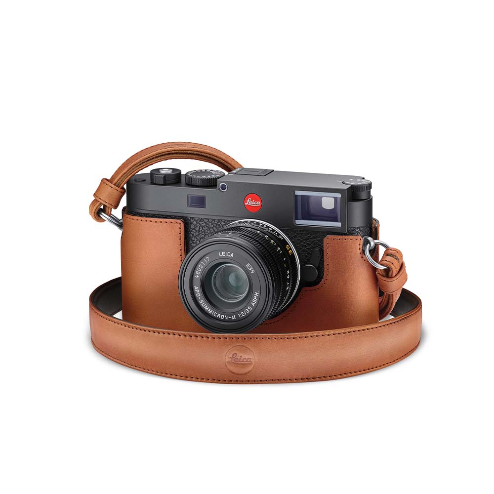 LEICA CARRY STRAP LEATHER COGNAC