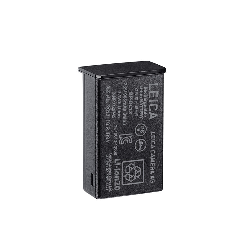 LEICA TL2 LITHIUM ION BATTERY BP-DC13 BLACK