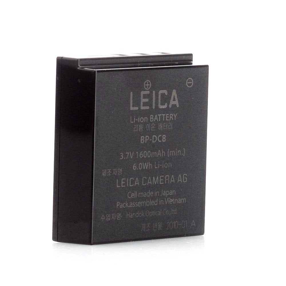 LEICA X1 X2 X-VAR X113 LITHIUM ION BATTERY BP-DC8