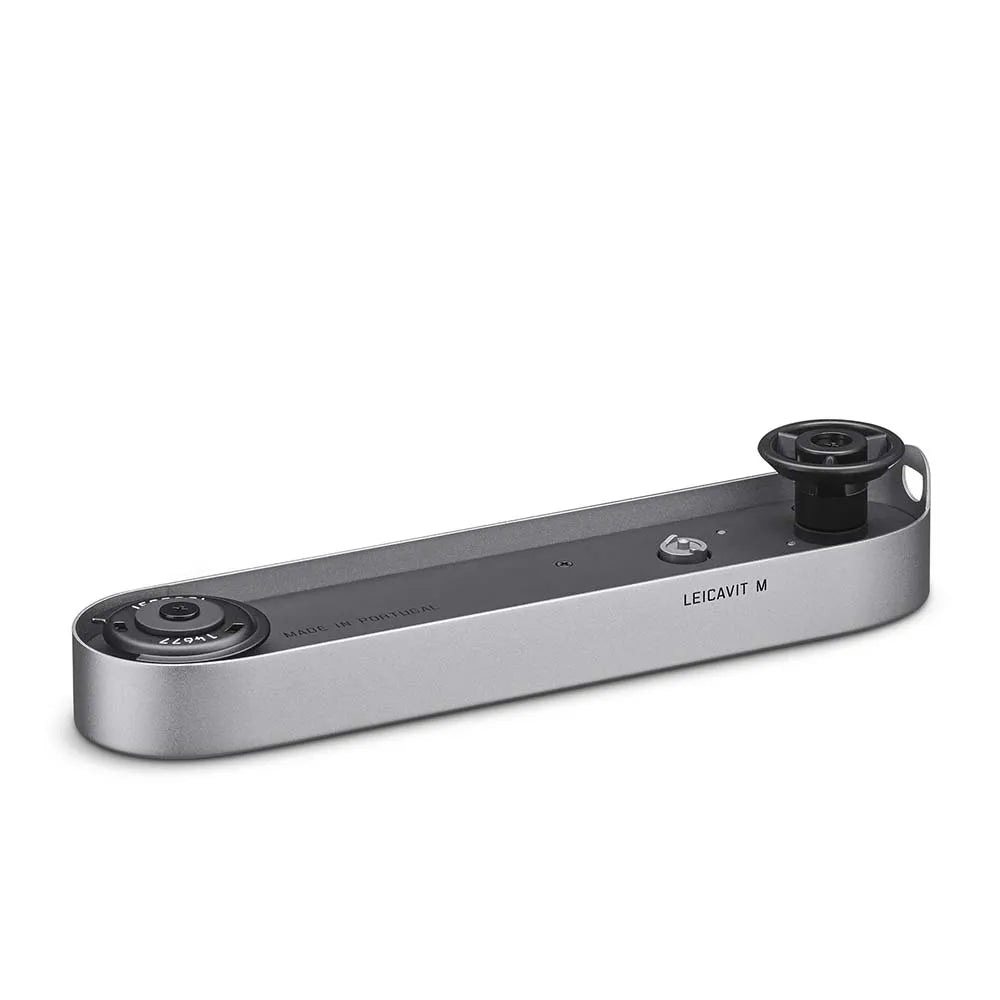 Metallic camera lens mount on a white background