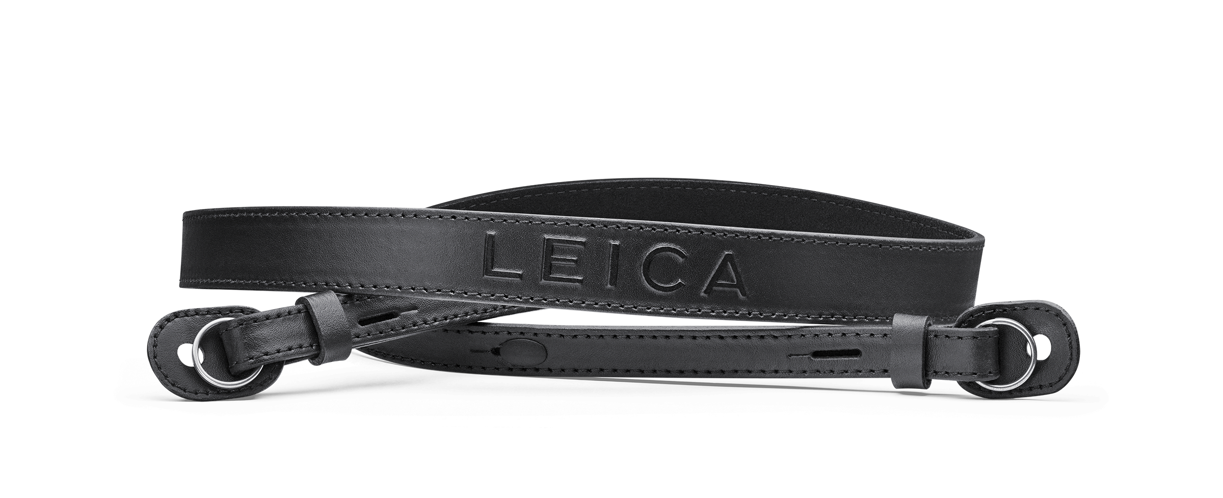 LEICA CARRY STRAP LEATHER M11-P BLACK