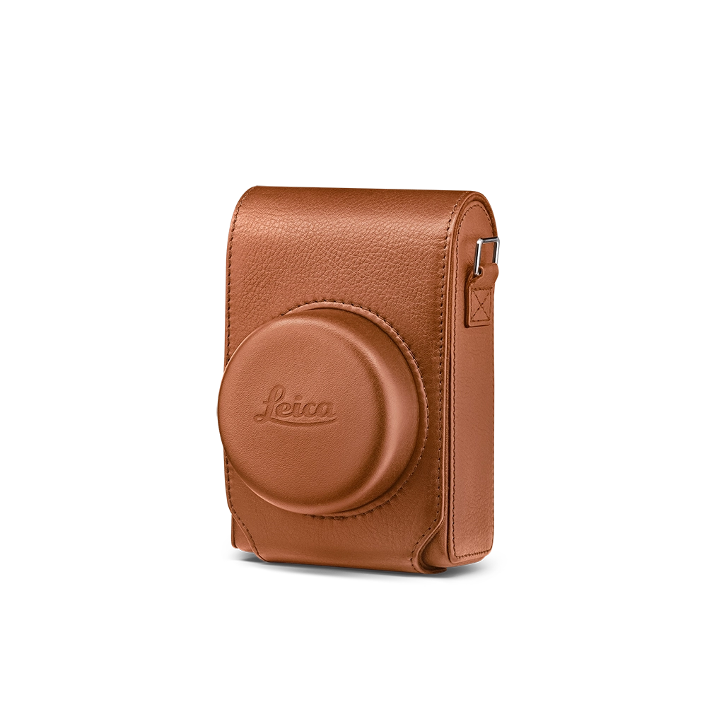 LEICA  CAMERA CASE D-LUX 8 LEATHER, COGNAC PRE-ORDER