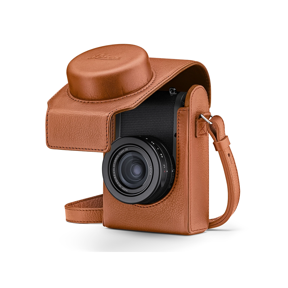 LEICA  CAMERA CASE D-LUX 8 LEATHER, COGNAC PRE-ORDER