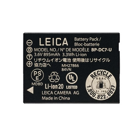 LEICA V-LUX LITHIUM ION BATTERY BP-DC7 895