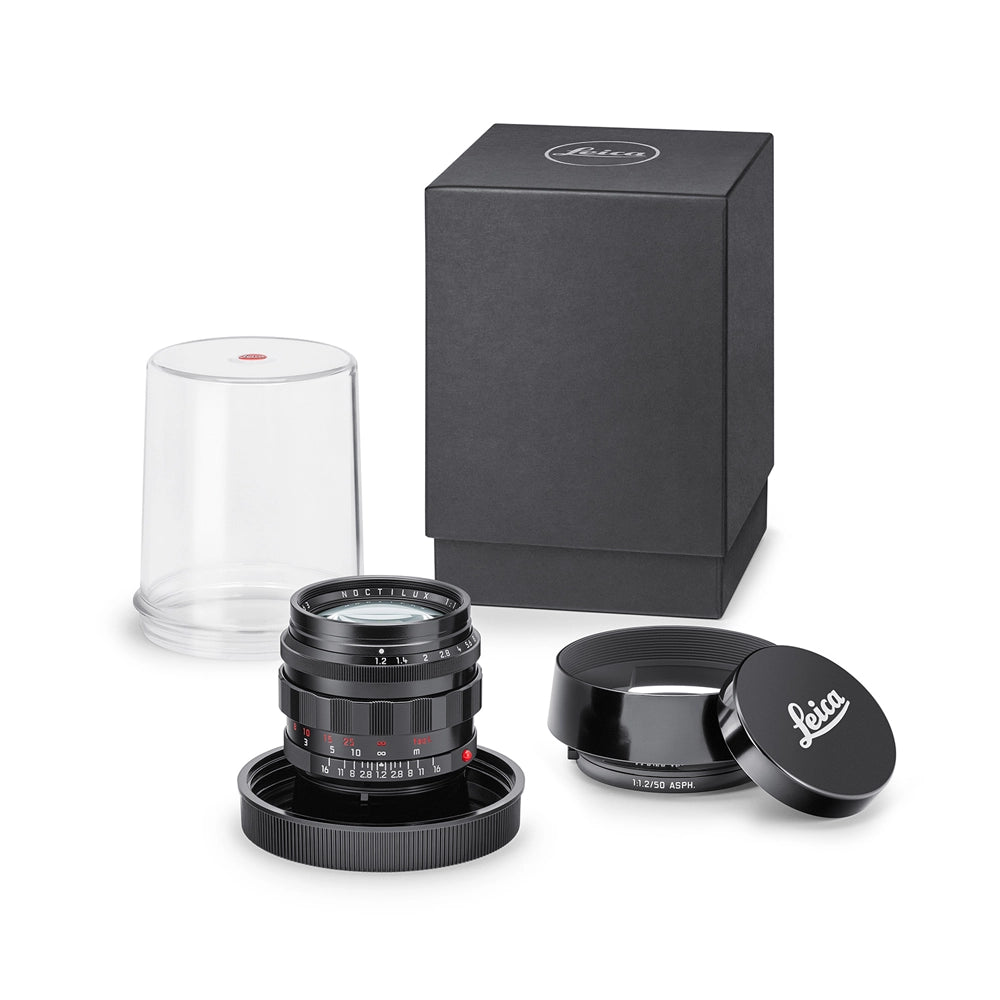 LEICA NOCTILUX-M 50MM F1.2 ASPH GLOSSY BLACK PAINT PRE-ORDER