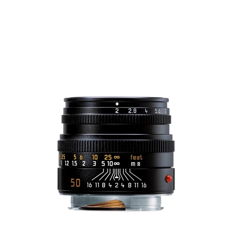 LEICA SUMMICRON-M 50MM F2 LENS BLACK