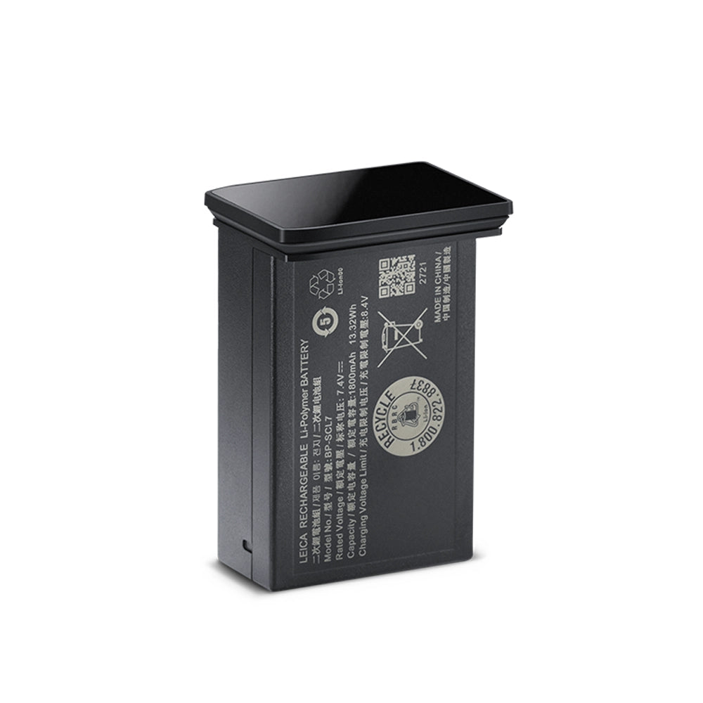 LEICA M11 LITHIUM ION BATTERY BP-SCL7 GLOSSY BLACK PRE-ORDER
