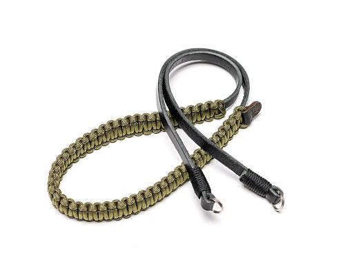 LEICA PARACORD STRAP BLACK/OLIVE