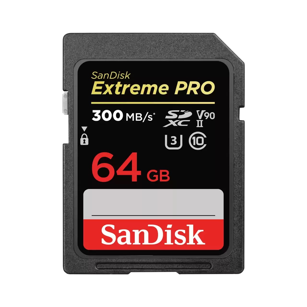 SANDISK EXTREME PRO SDXC 64GB 300MB/S UHS-II V90 U3