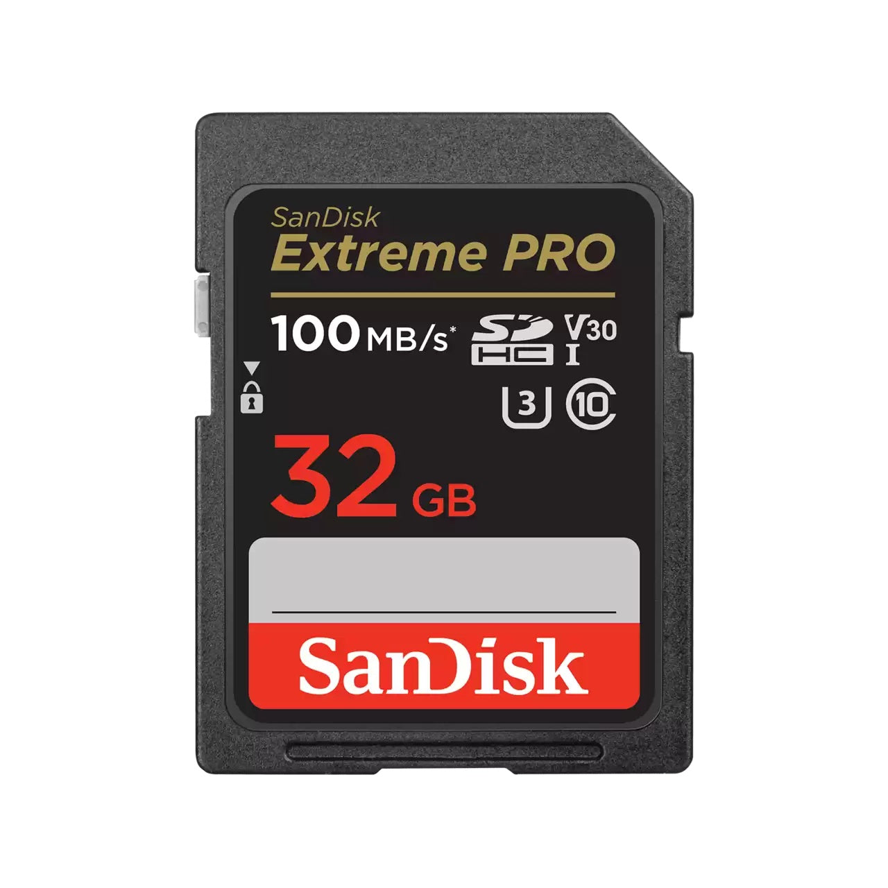 SANDISK EXTREME PRO SDHC 32GB 100MB/S UHS-I MEMORY CARD